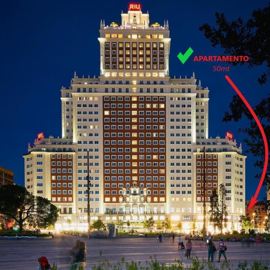 Centrico Plaza Espana - Gran Via Madrid Ngoại thất bức ảnh